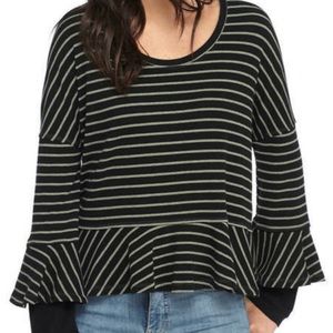 We The Free Free People Peplum top🍒🌲